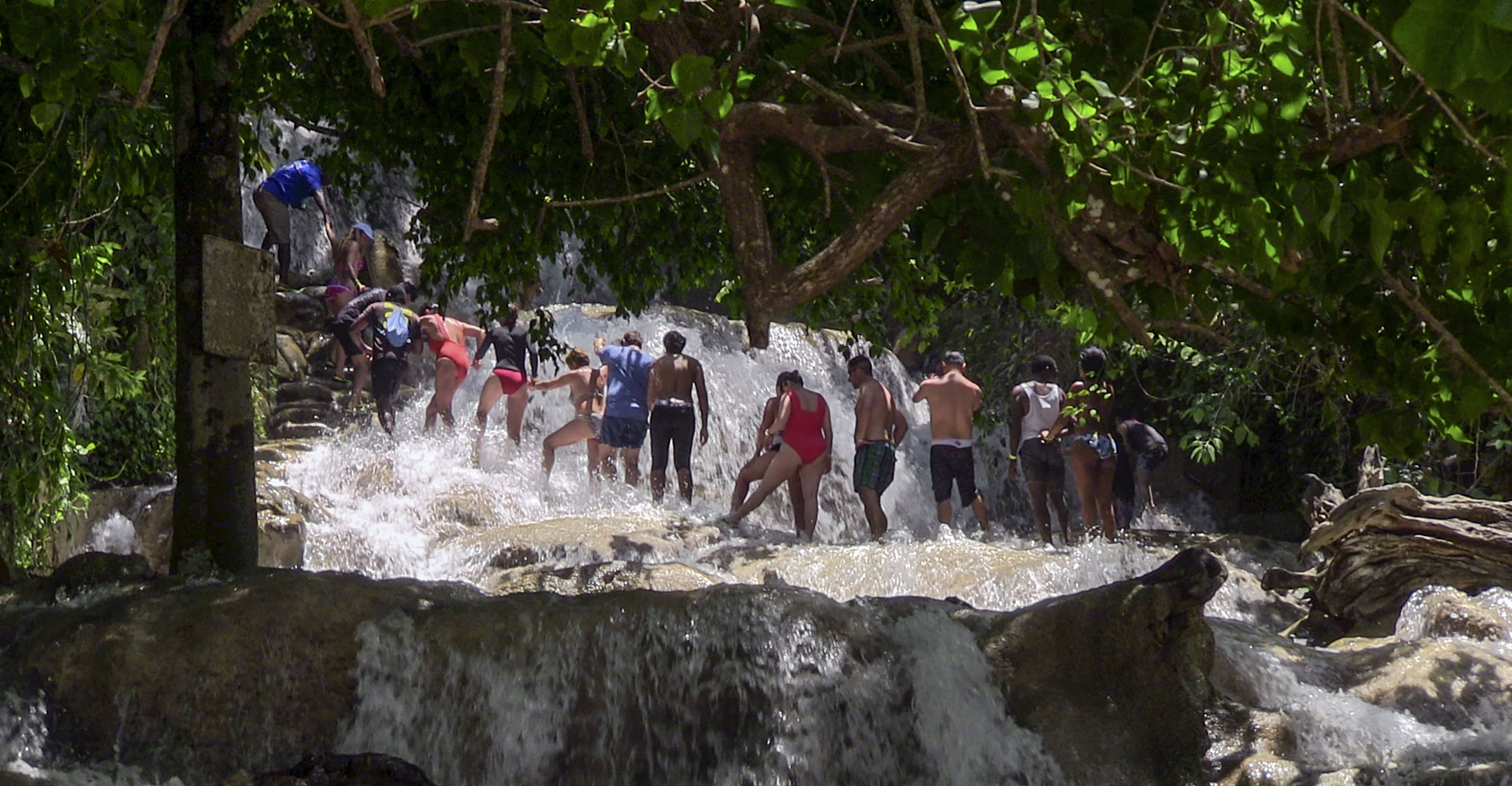 Dunns River Falls - Fly High Taxi and Tours Jamaica - www.flyhightaxiandtoursjamaica.com - www.flyhightaxiandtoursjamaica.net